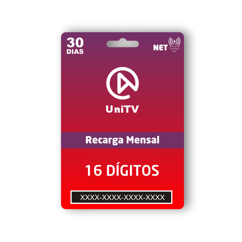 UniTV Recarga Mensal