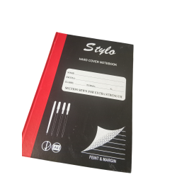 Caderno A4 Capa Preta