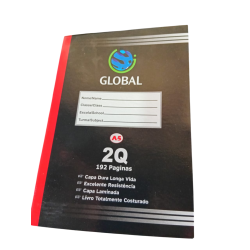 Caderno A5 Capa Preta